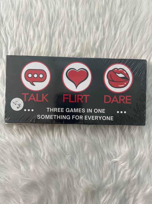 Talk, Flirt, Dare Game (17+)