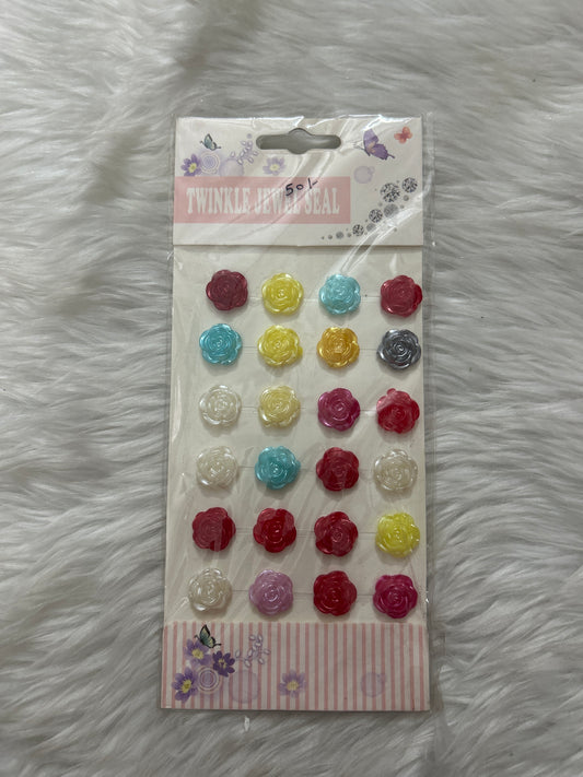 Sticker Twinkle Jewel Seal Rose