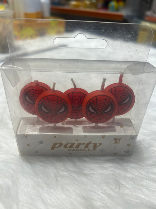 SpiderMan Candle Single Pcs