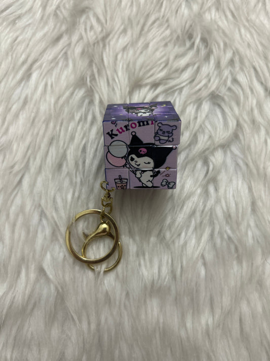 Dice Cube Key Chain