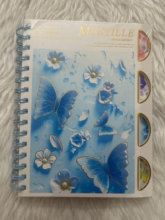 Spiral Diary Myrtille