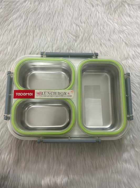 Tedemei 3 Compartment Lunch Box 1.2 L