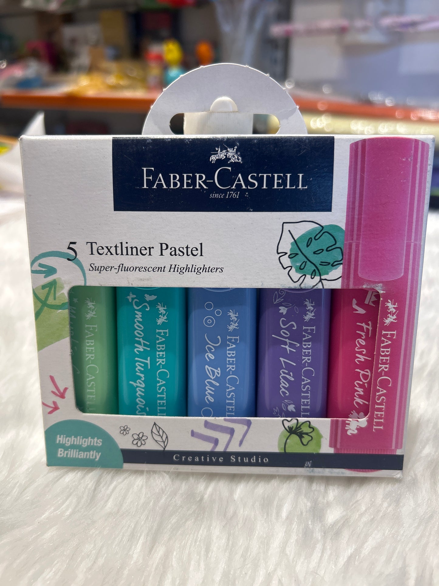 Faber Castell Pastel Highlighter Set of 5