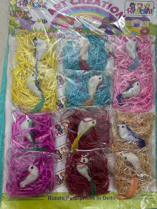 Craft Bird & Shredded Paper