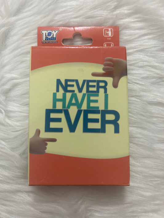 Never Have I Ever Card Game