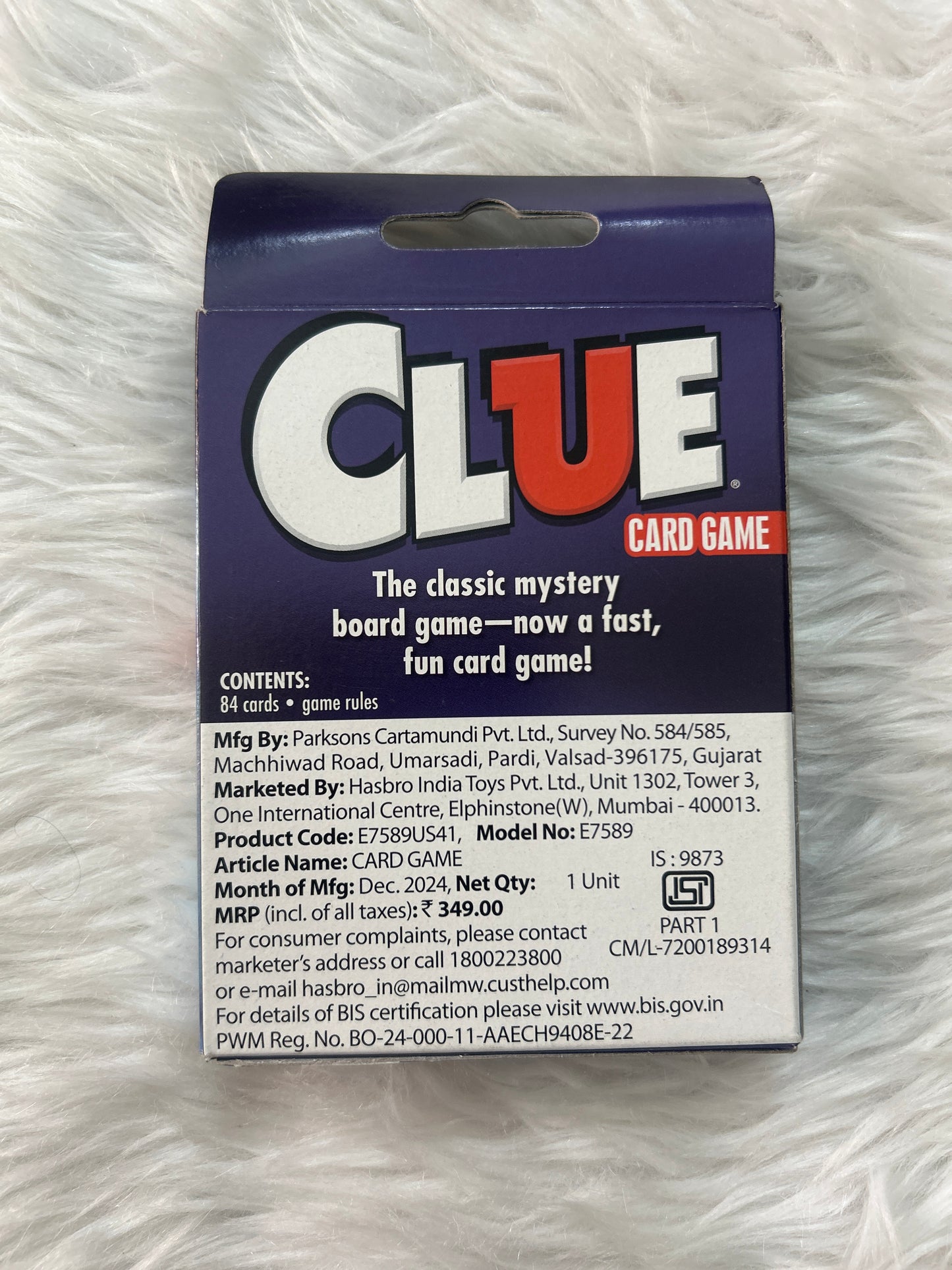 Hasbro Clue 8+