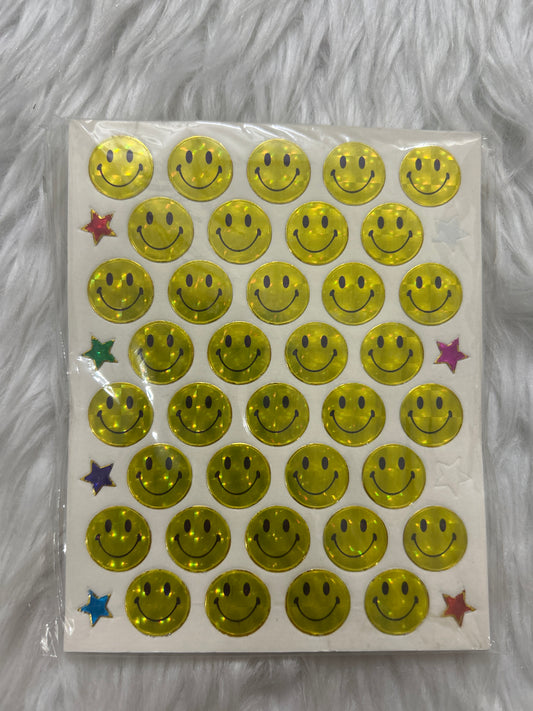 Smiley Sticker Sheet