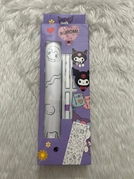 Fancy Colouring Kit With Acrylic Marker