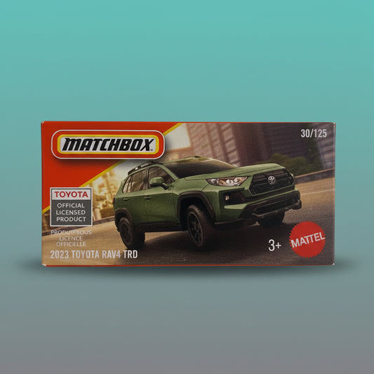 Mattel Matchbox Car toy by Gift Hub Mart — green die-cast model on its packaging