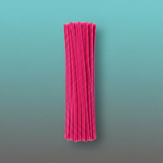 Pipe Cleaner Gift Hub Mart Deep Pink - smoking accessory bundle in clear packaging