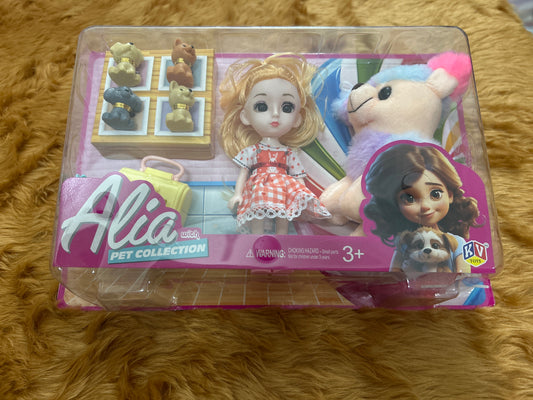 KV Alia With Pet Collection Doll 3+