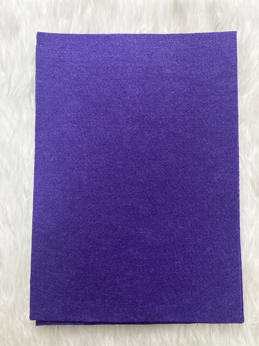 A4 Nonwoven Felt Sheets- Purple