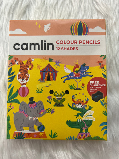 Camlin Colour Pencils Small 12