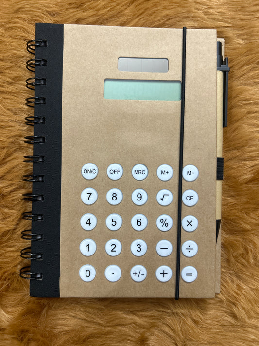 Calculator Diary With Pen