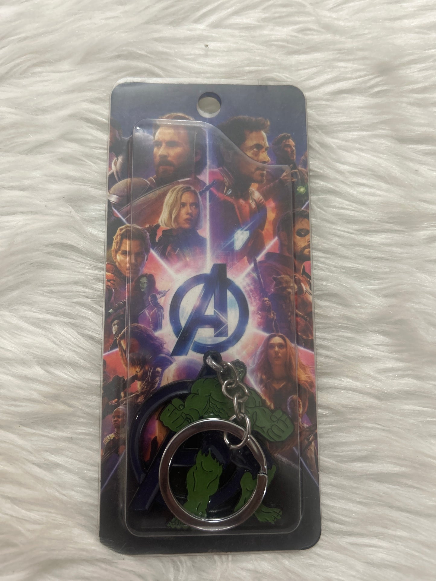 Metal Keychain- Avengers Hulk