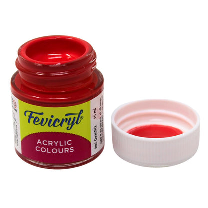 Fevicryl Acrylic Colour Coral Red 66