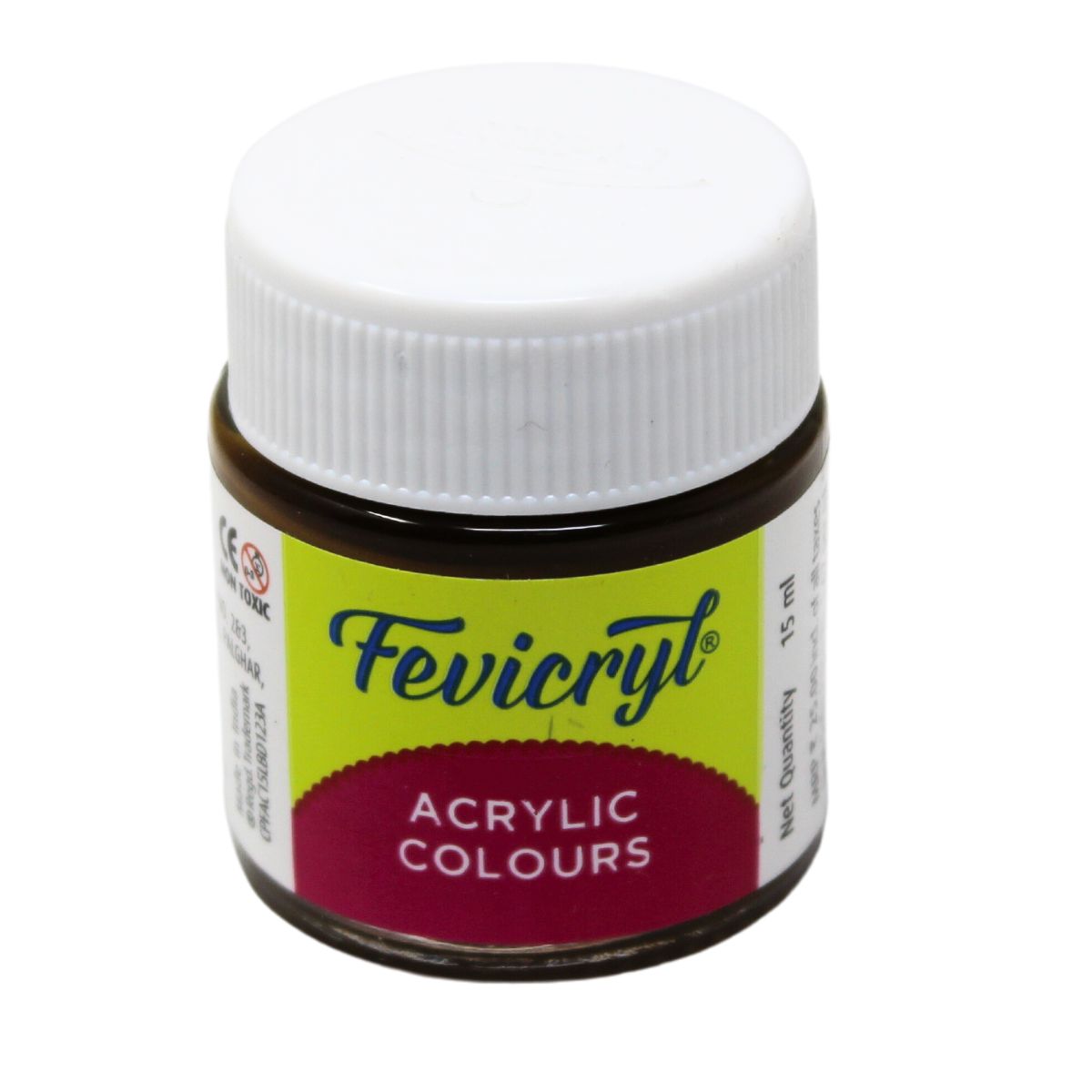 Fevicryl Acrylic Colours 15 ml (Dark Brown 05)