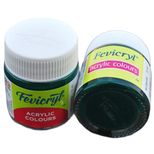 Fevicryl Acrylic Colours 15 ml (Dark Green 06)