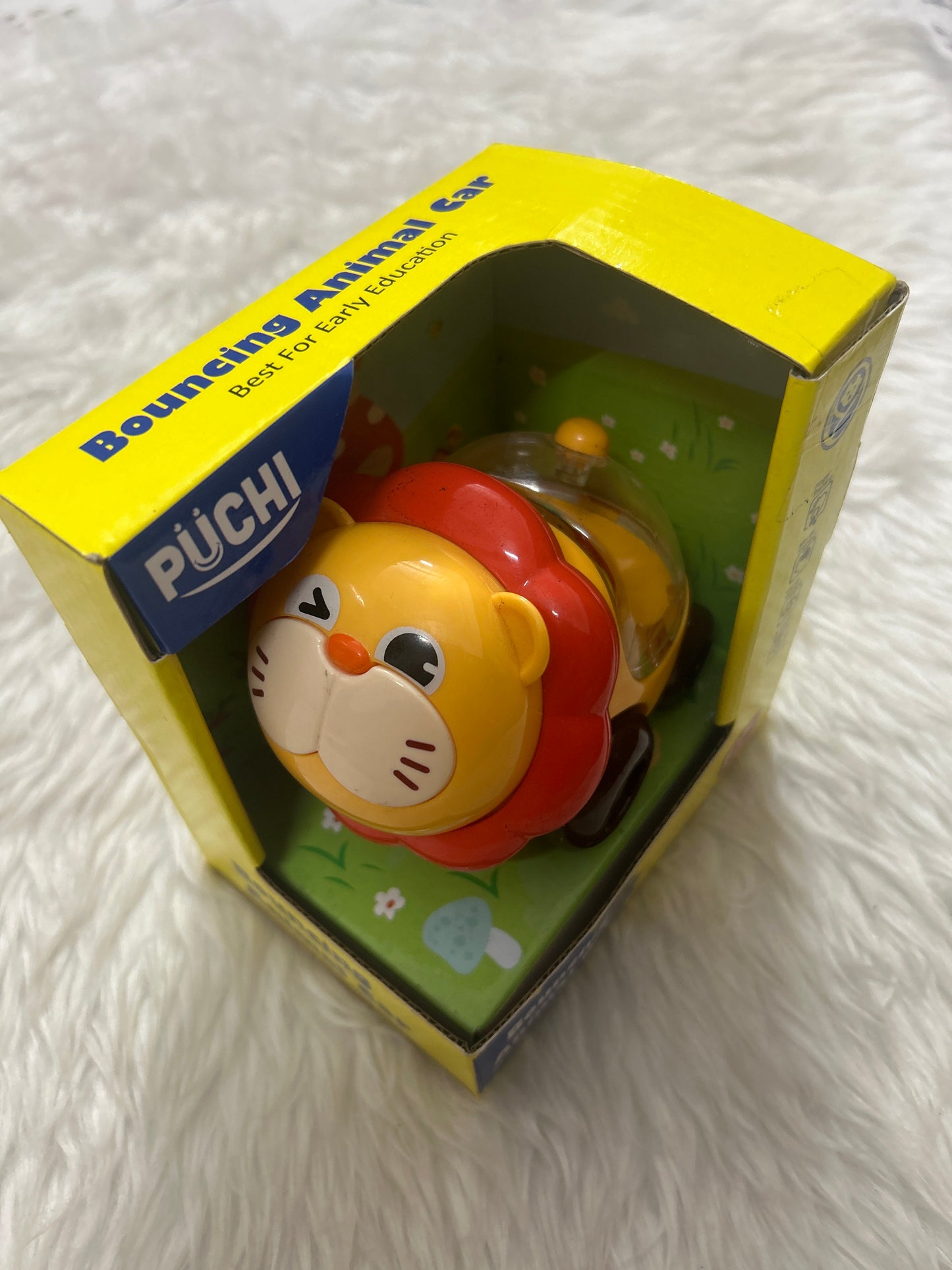 Puchi Bouncing Animal Car 12m+