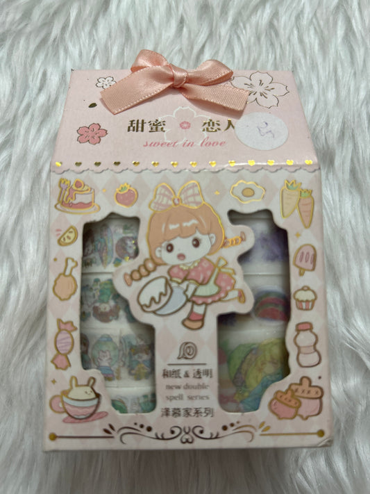 Cute Washi Tape Gift Bag