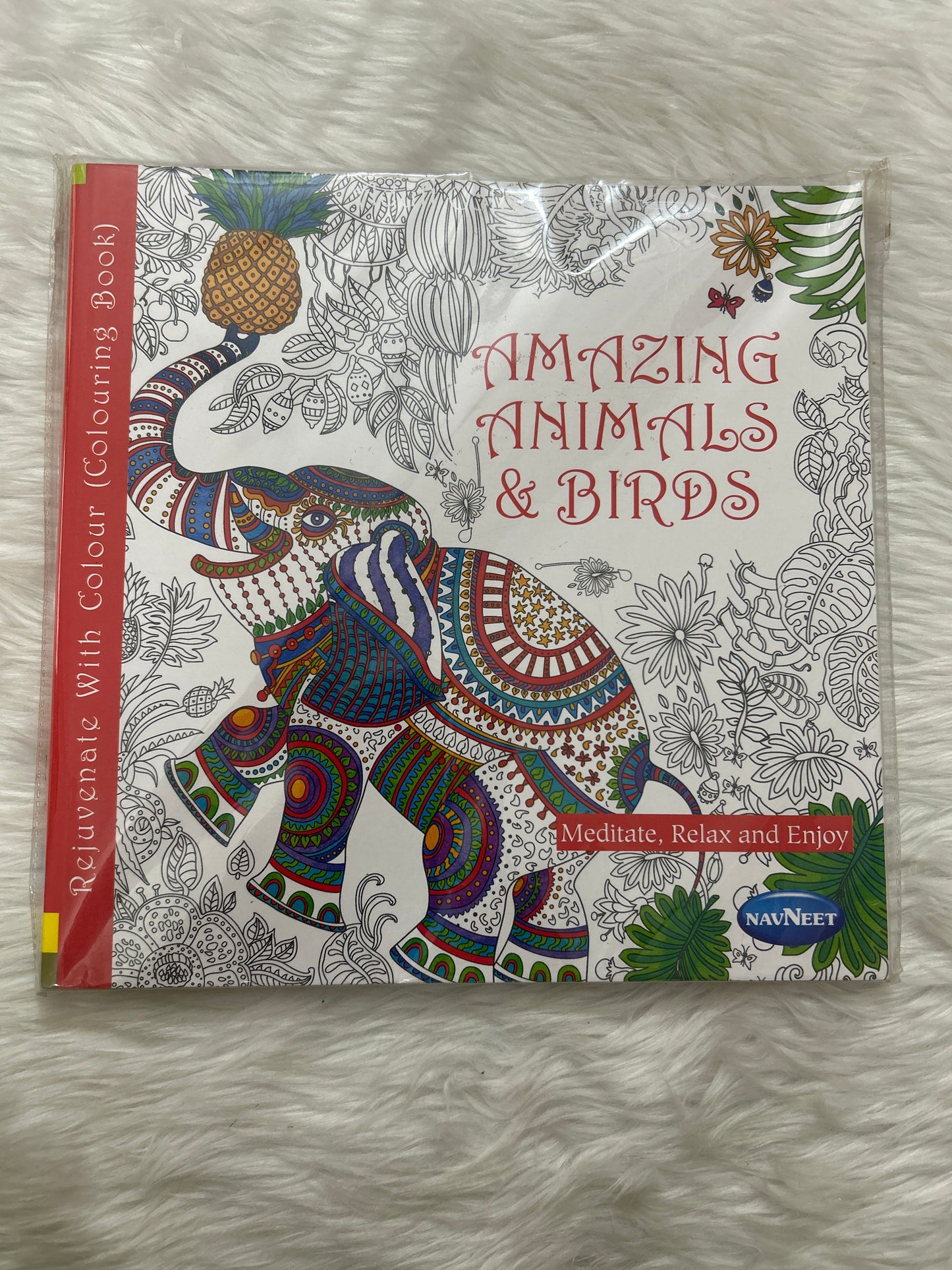 Navneet Colouring Book- Amazing Animals & Birds