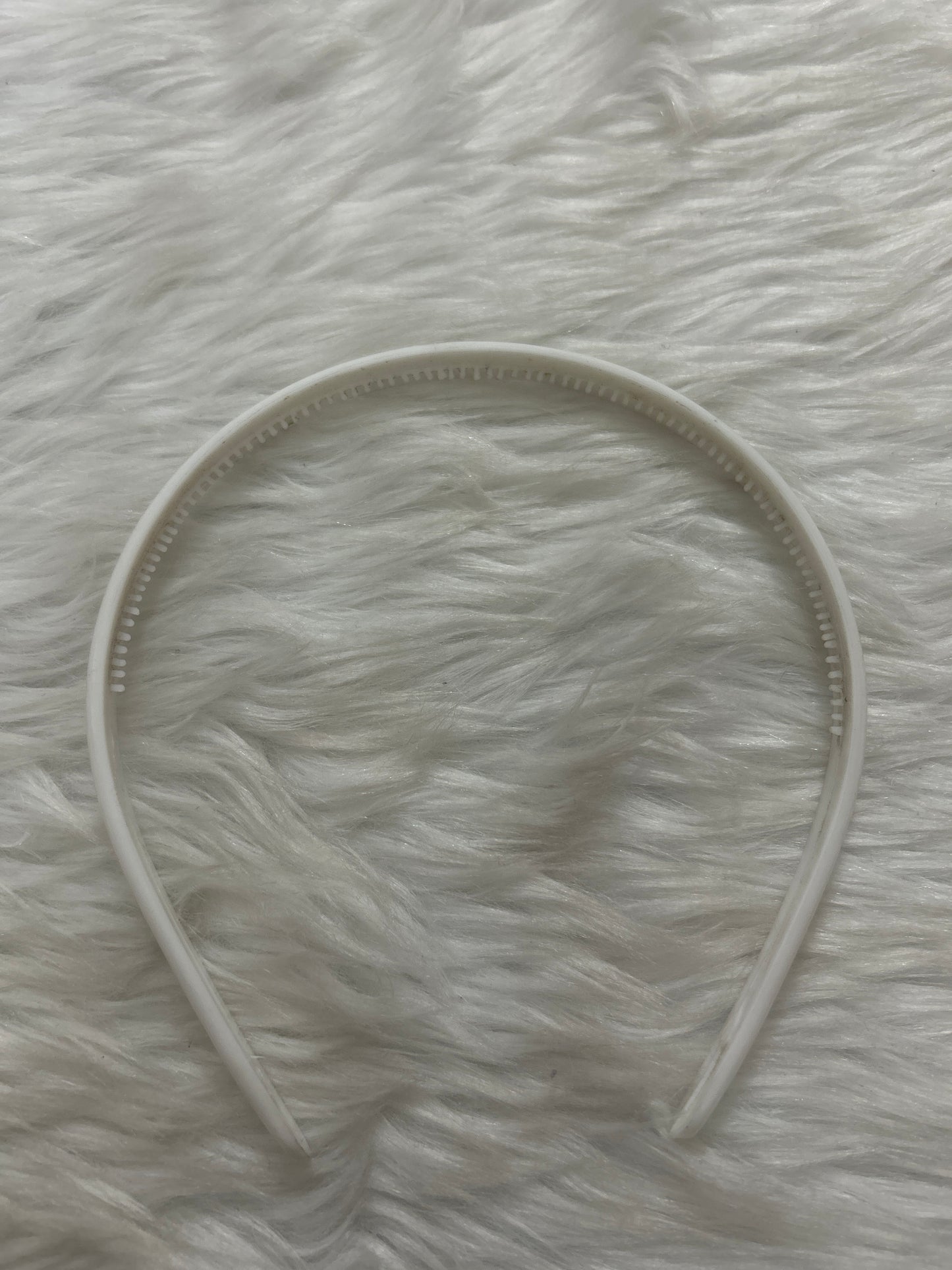 Hair Band Wide White