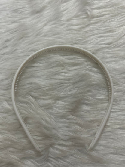 Hair Band Wide White
