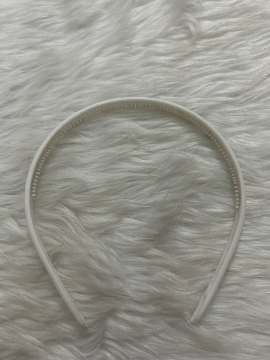Hair Band Wide White