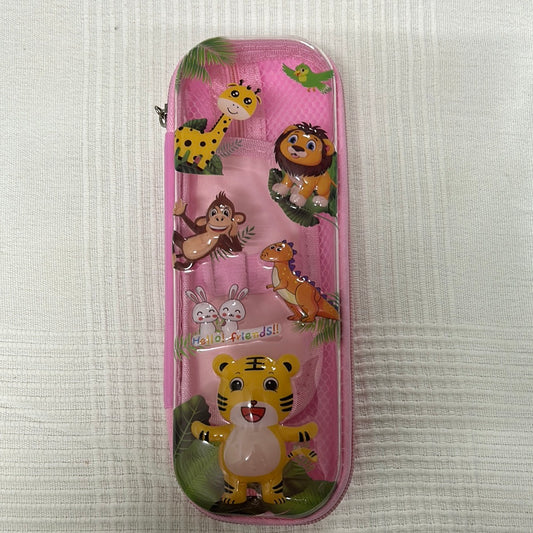 Fancy Pencil Box- 3D Characters