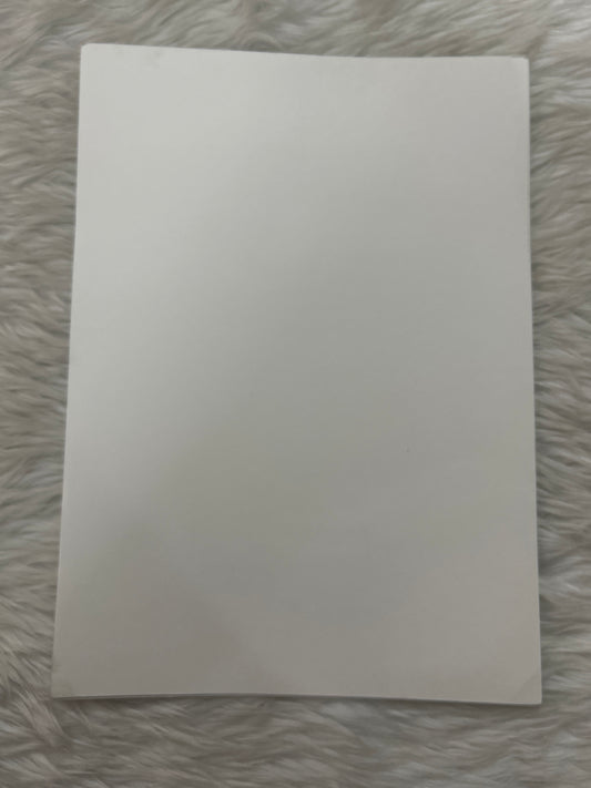 A4 Card Stock Paper- Milky White