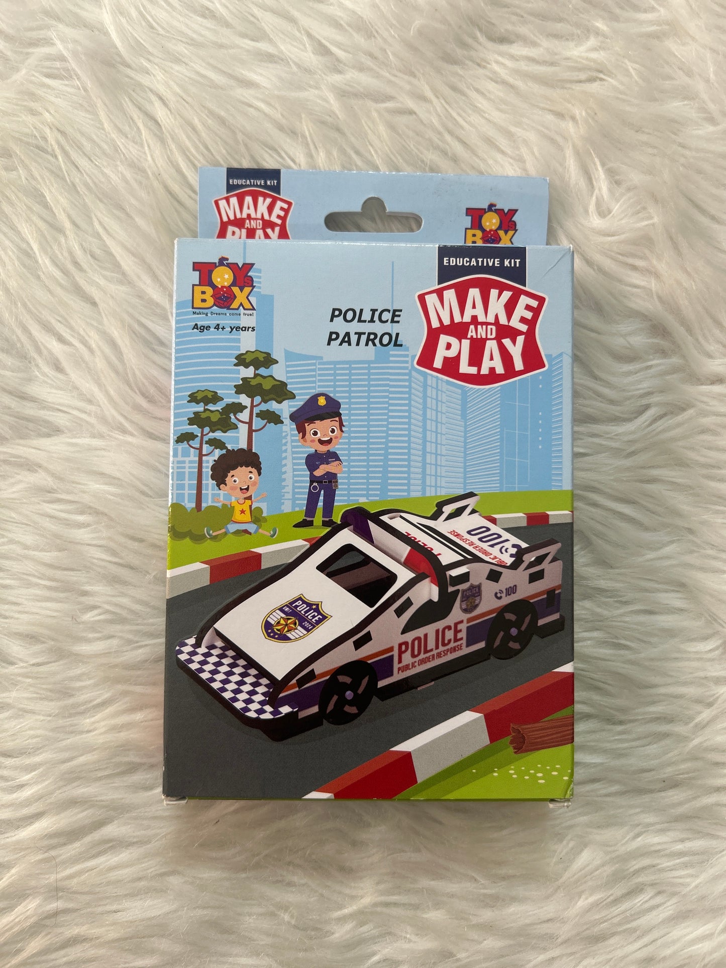 Toybox Make & Play Police Patrol 4+