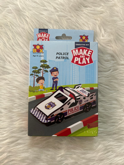 Toybox Make & Play Police Patrol 4+