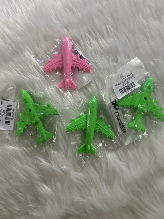 Fancy Airplane Eraser