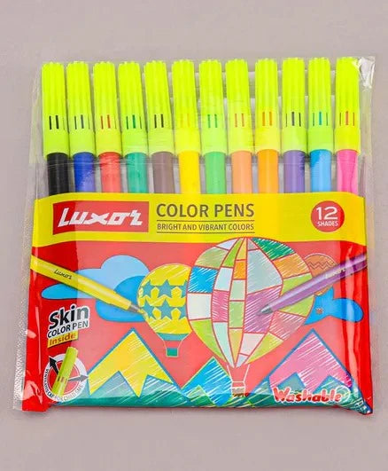 Luxor Colour Pens 12