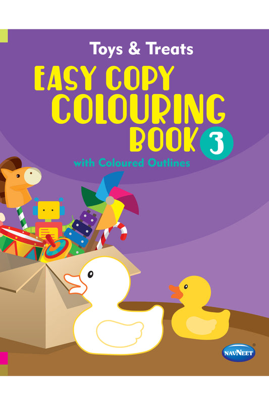 Navneet Easy Copy Colouring Book 3