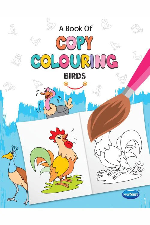 Navneet A Book of Copy Colouring Birds