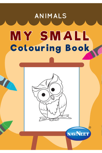 Navneet Small Colouring Book- Animals