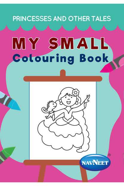 Navneet Small Colouring Book- Princesses & Tales