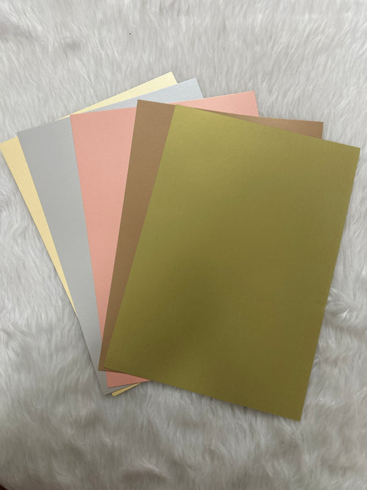 Card Stock Paper Colour Texture 250 gsm A4