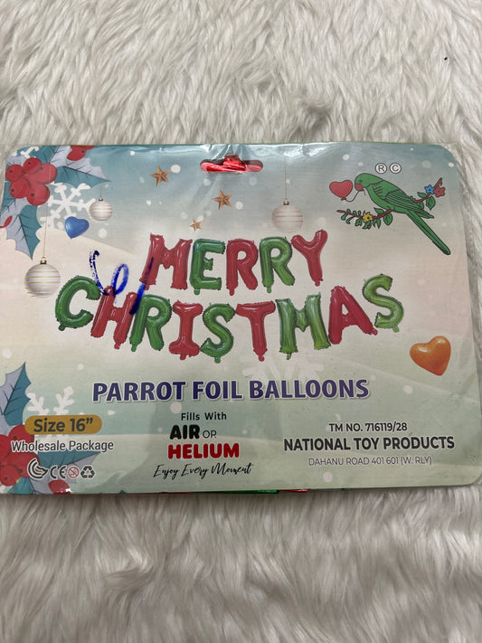 Foil Balloon- Merry Christmas