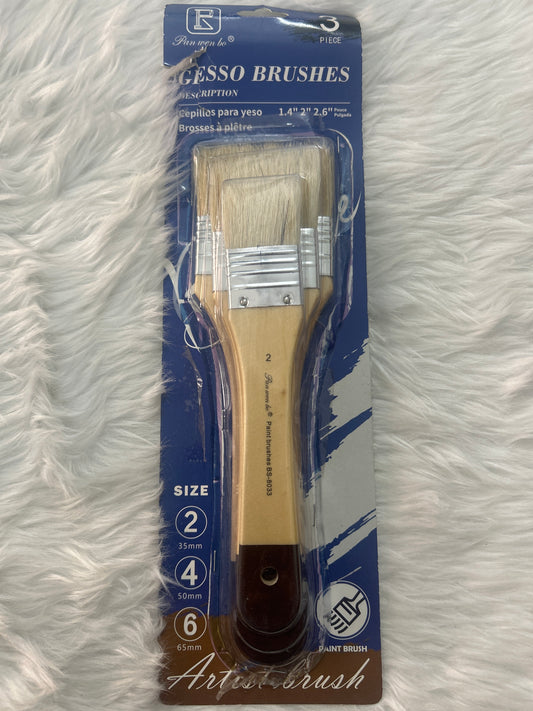 Gesso Painting Brush (Set of 3) BC6522