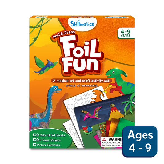 Skillmatics Foil Fun World Of Dinosaurs