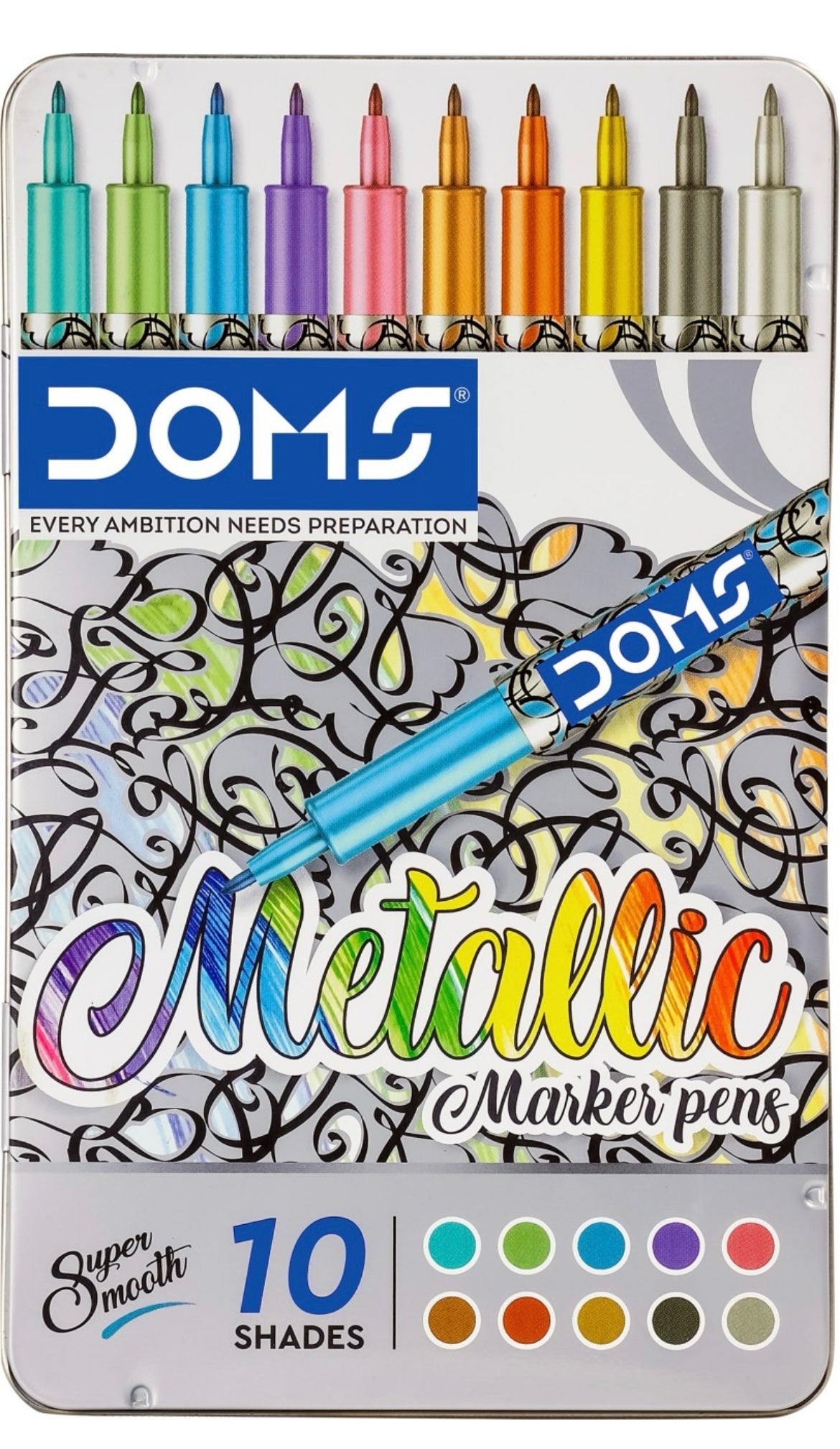 Doms Metallic Marker Pens