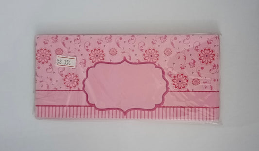 Money Envelope- Pink With Flower Print