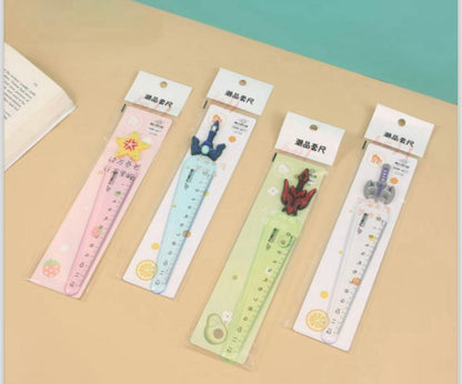 Transformers Flexible Ruler +  Eraser