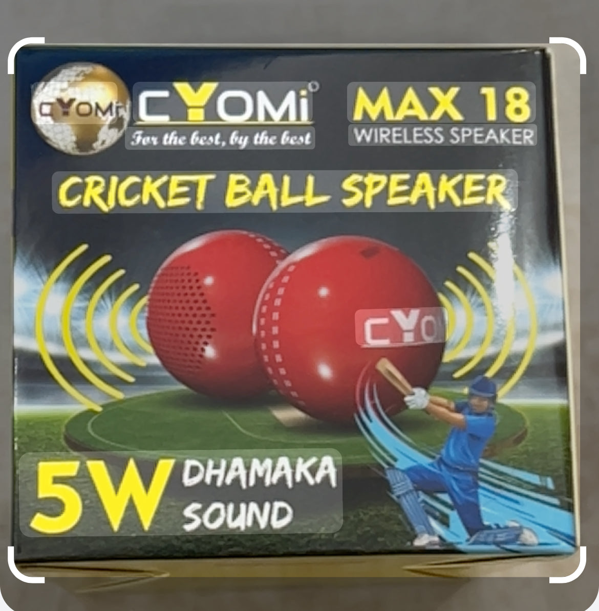 Cricket Ball Speaker