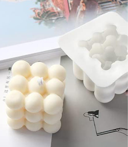 Silicon Mould Bubble Candle 2”