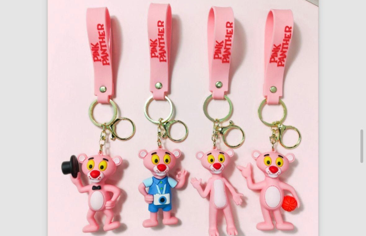 Pink Panther Keychain