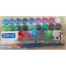 DOMS Aqua Water Colour Cake 36 Shade 15mm