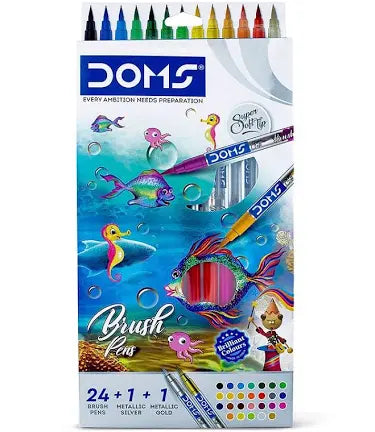 DOMS Brush Pen 26 Shades